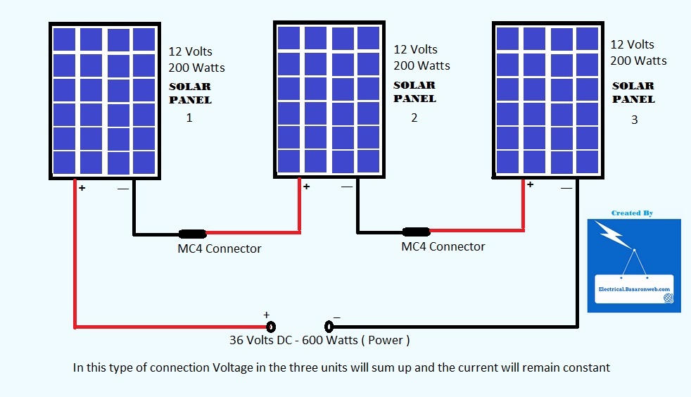Solar Panel Parallel Connection Diagram Circuit Diagram Images