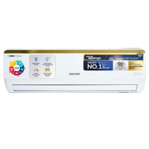 Voltas 1.5 Ton 5 Star Inverter Split AC (Copper, Wi-Fi)