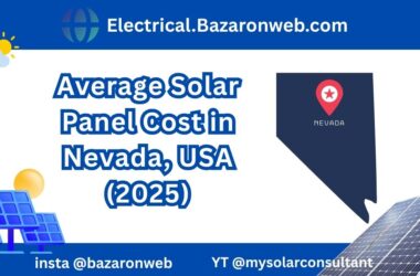 Average Solar Panel Cost in Nevada, USA (2025)