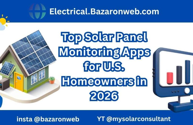 Top Solar Panel Monitoring Apps for U.S. Homeowners in 2026