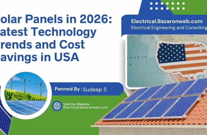 Solar Panels in 2026 Latest Technology Trends and Cost Savings in USA