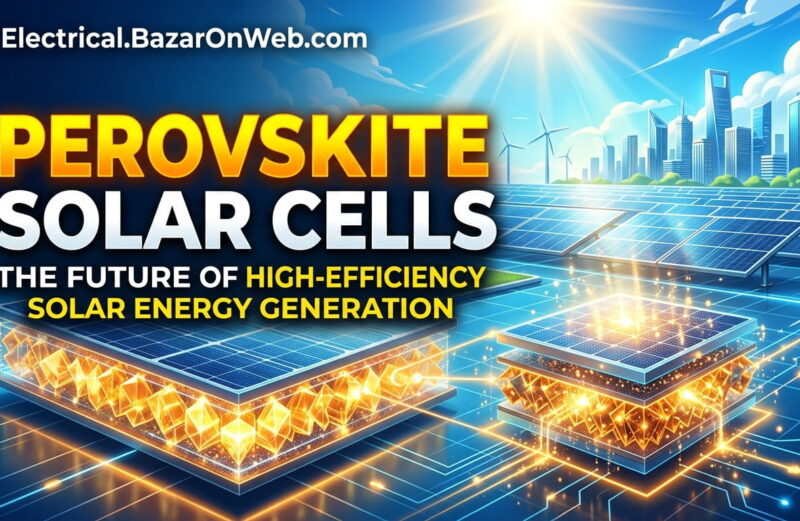Perovskite Solar Cells The Future of High-Efficiency Solar Energy Generation