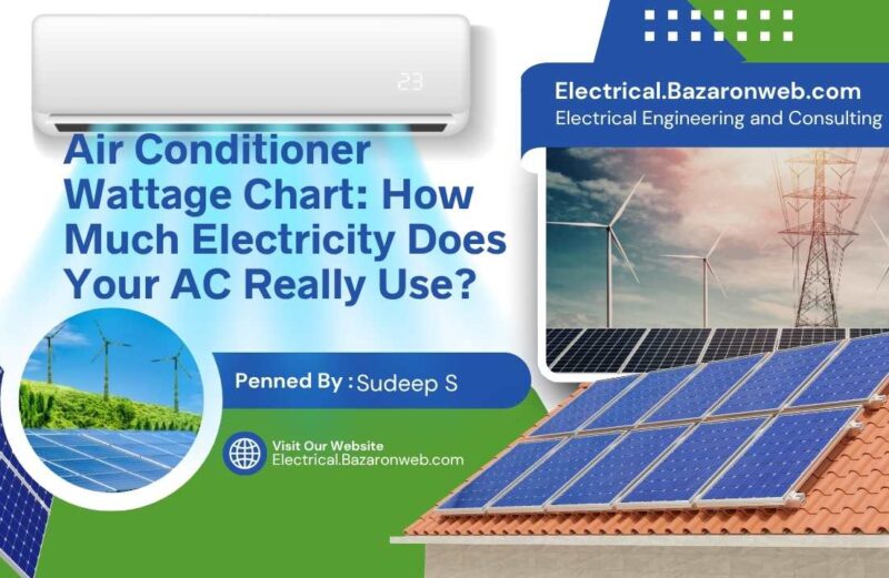 Air Conditioner Wattage Chart How Much Electricity Does Your AC Really Use