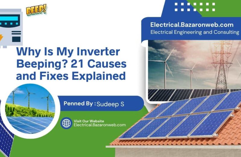 Why Is My Inverter Beeping 21 Causes and Fixes Explained