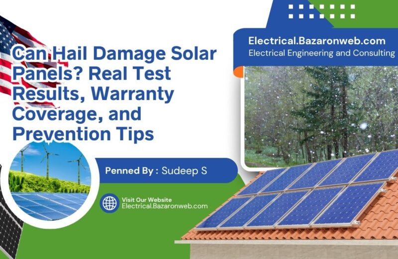Can Hail Damage Solar Panels Real Test Results, Warranty Coverage, and Prevention Tips