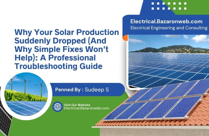 Why Your Solar Production Suddenly Dropped (And Why Simple Fixes Wont Help) A Professional Troubleshooting Guide