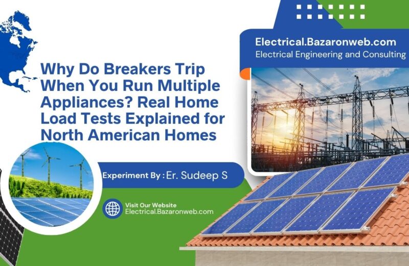 Why Do Breakers Trip When You Run Multiple Appliances Real Home Load Tests Explained for North American Homes